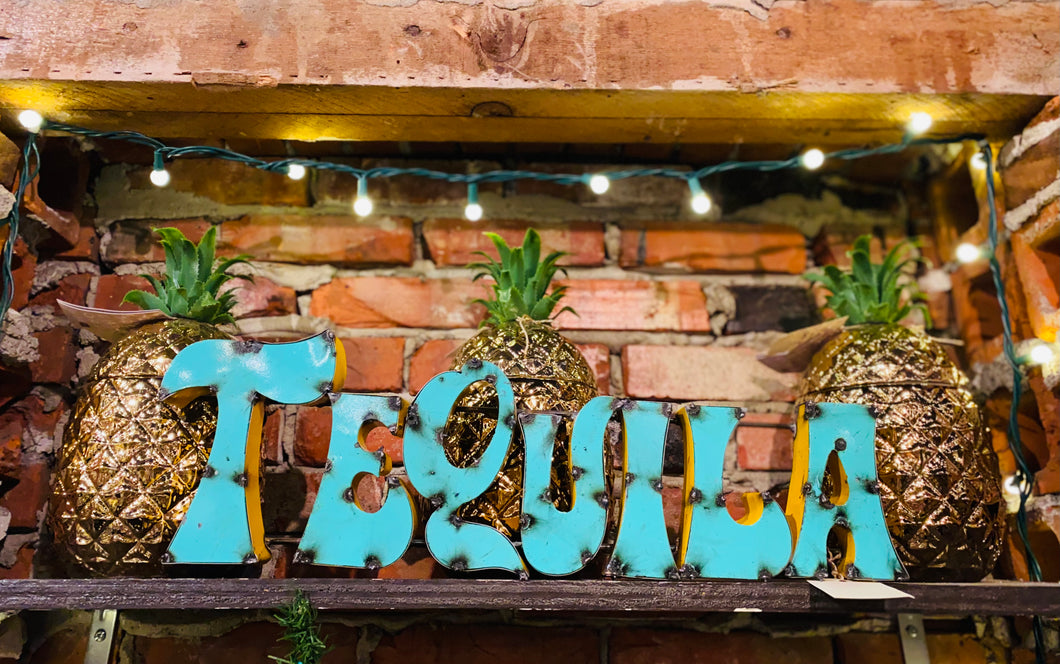 ‘Tequila’ Metal Sign