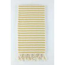 Load image into Gallery viewer, Turkish Striped Peshtemal Towel
