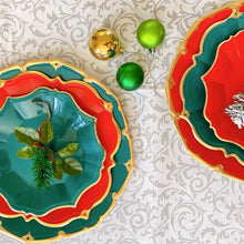 Load image into Gallery viewer, Emerald Dessert Plate
