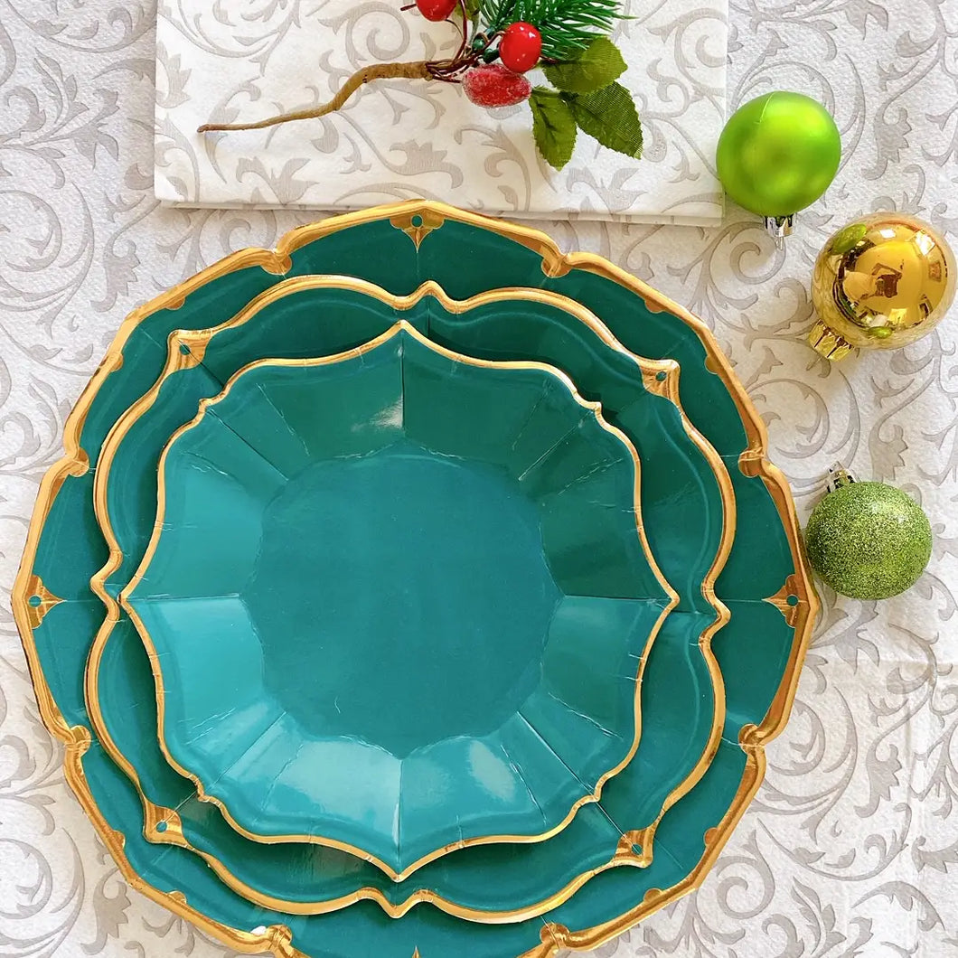 Emerald Dessert Plate