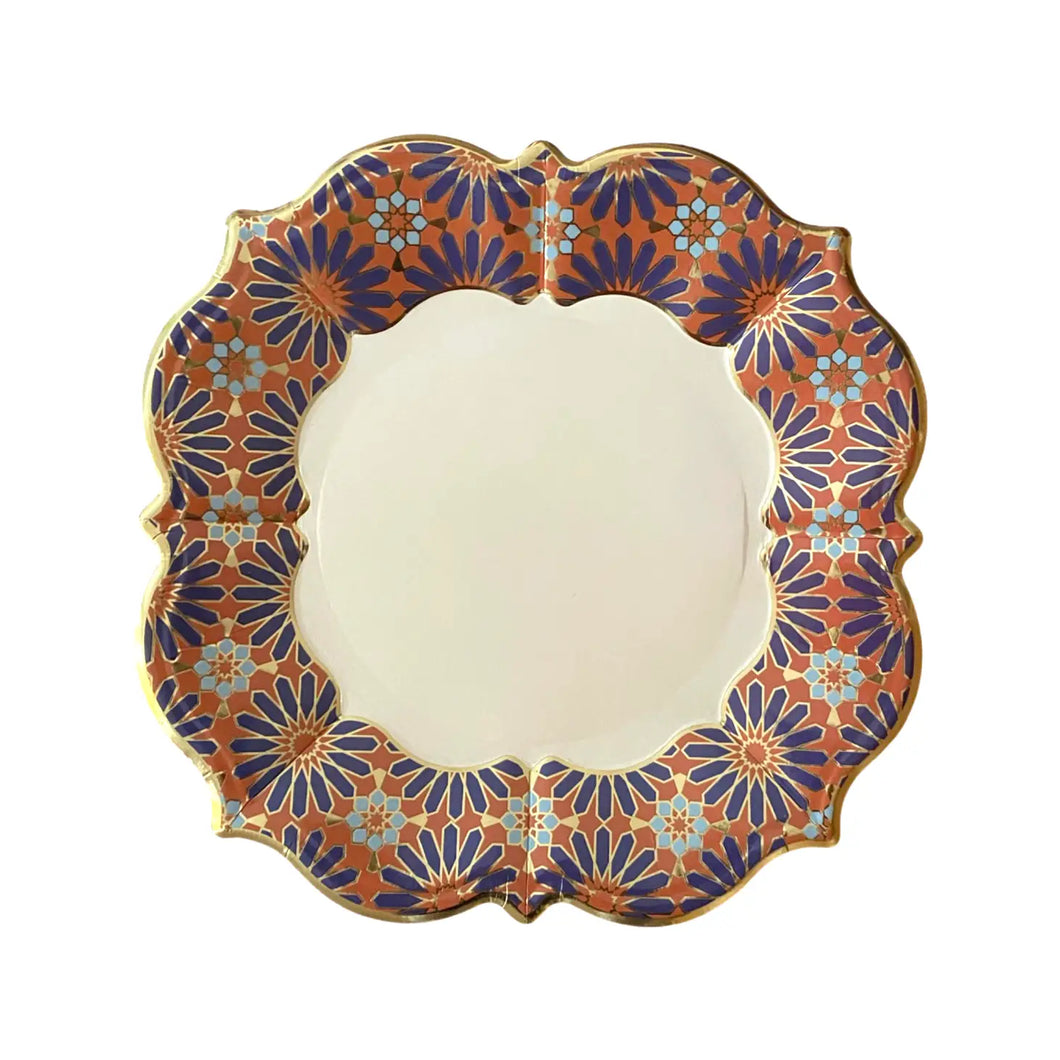 Marrakesh Terra Cotta Lunch Plate
