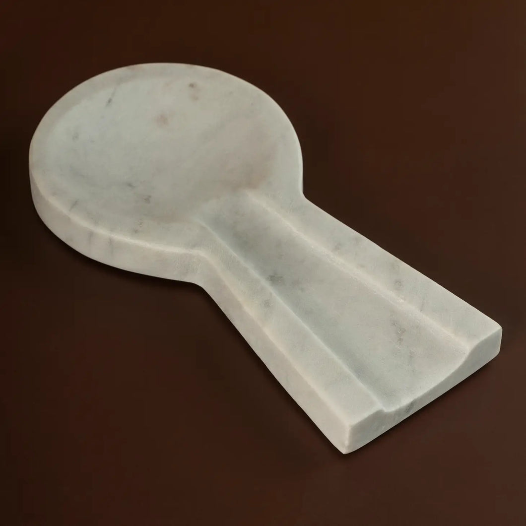 Large Marble Spoon Rest