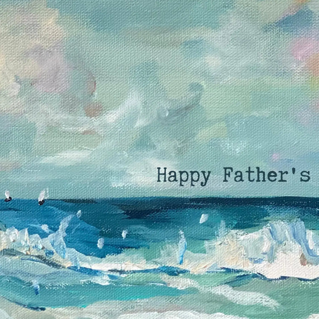 Father’s Day Seascape Card