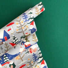 Load image into Gallery viewer, Holiday Gnome Wrapping Paper
