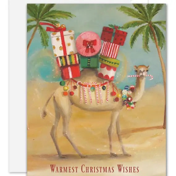 The Christmas Camel Card