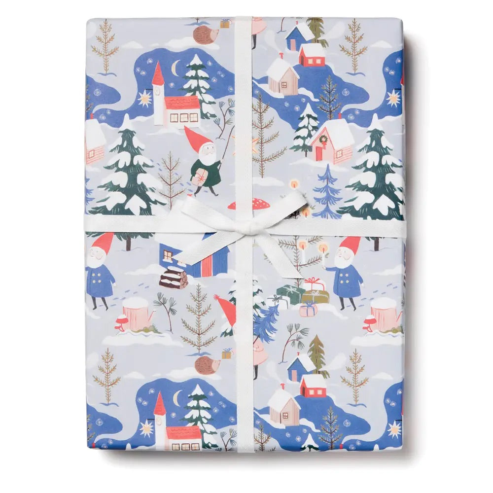 Holiday Gnome Wrapping Paper