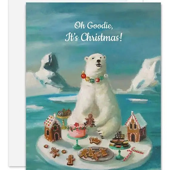 Goodie Bear Christmas Card
